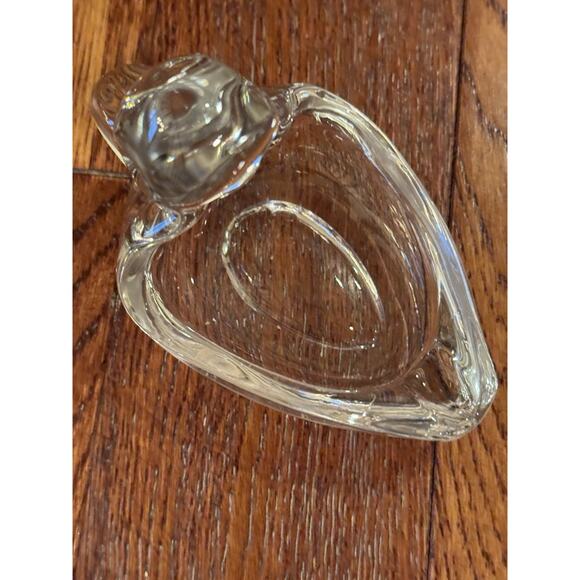 VTG Duck Ashtray Cigar Pipe Rest Candy Dish Heavy Clear Glass Figure Collectible - Picture 12 of 16
